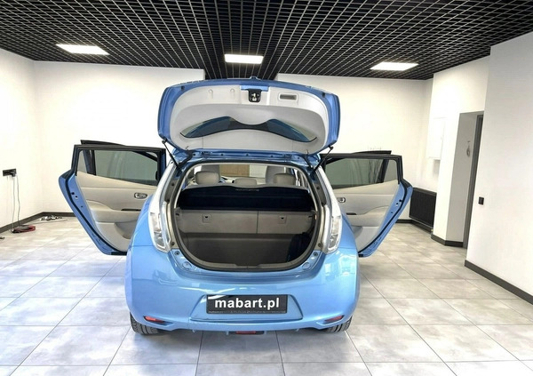 Nissan Leaf cena 30900 przebieg: 118000, rok produkcji 2013 z Jeziorany małe 407